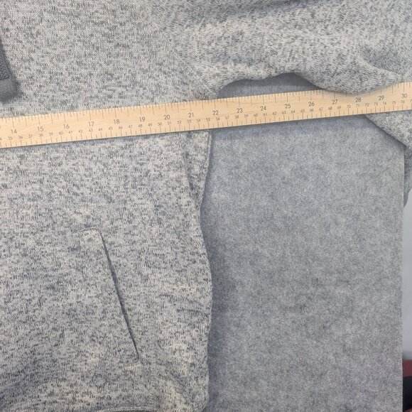 Superdry Mountain grey men hoodie outdoor style sweatshirt textured pullover XL - Picture 11 of 16